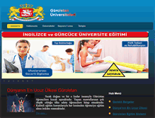 Tablet Screenshot of gurcistanteknikuniversitesi.com